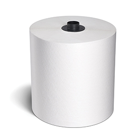 White Swan 8" Roll Towel - White 800'/roll