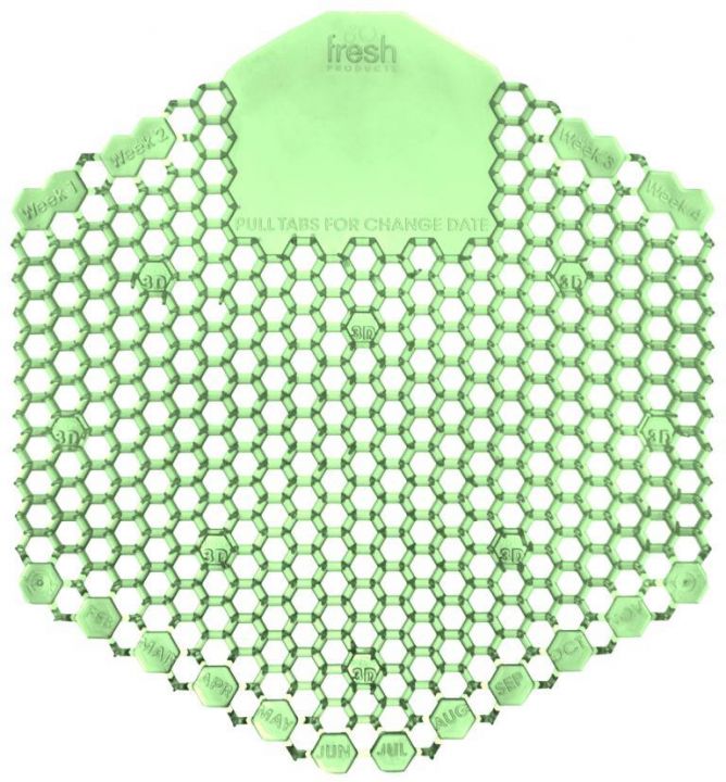 WAVE 3D HERBAL MINT URINAL SCREEN