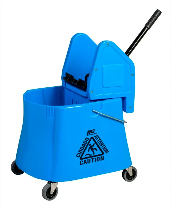 40 Qt. Elephant Bucket w/DP Wringer - Blue