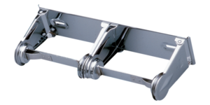 CHROME DOUBLE TT DISPENSER