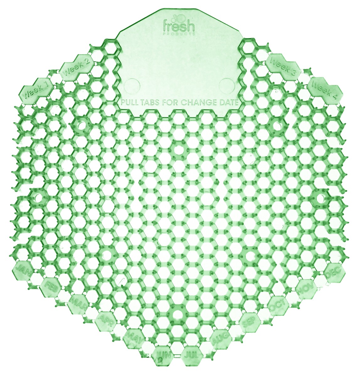 WAVE 3D CUCUMBER MELON URINAL SCREEN