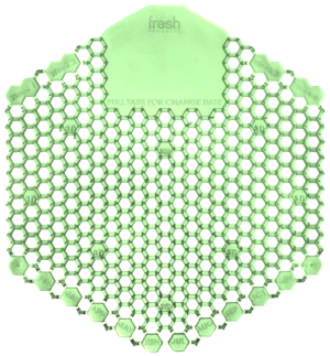 WAVE 3D HERBAL MINT URINAL SCREEN