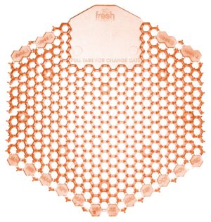 WAVE 3D MANGO URINAL SCREEN