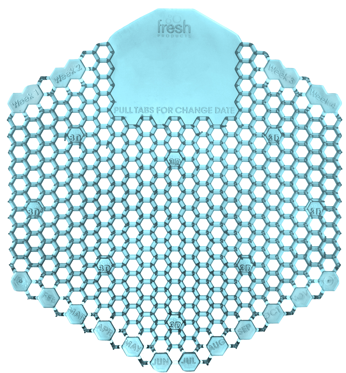 WAVE 3D OCEAN MIST URINAL SCREEN