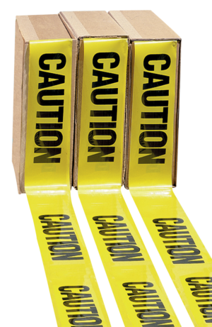 CAUTION BARRICADE TAPE 1000 FT