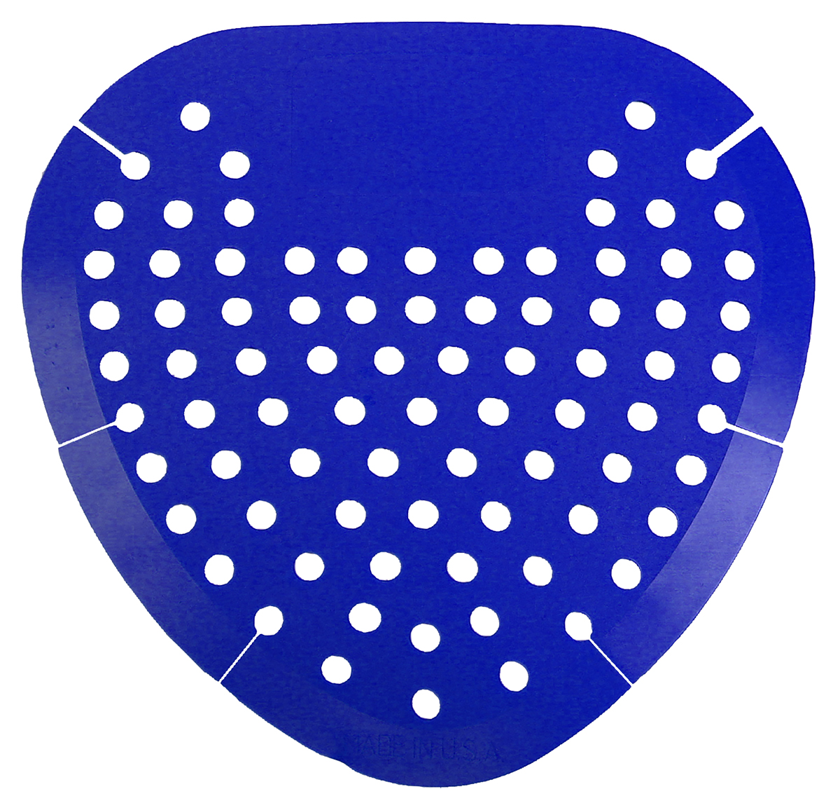 BLUE BUBBLE GUM URINAL SCREEN