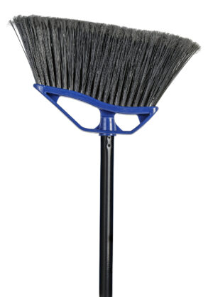 12" Mars Angle Broom Blue/Black & 48" Handle