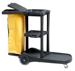 Deluxe Janitor Cart with Zippered bag