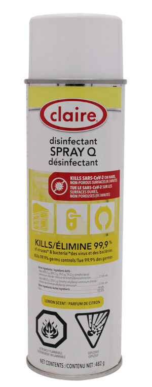 DISINFECTANT SPRAY Q, LEMON SCENT
