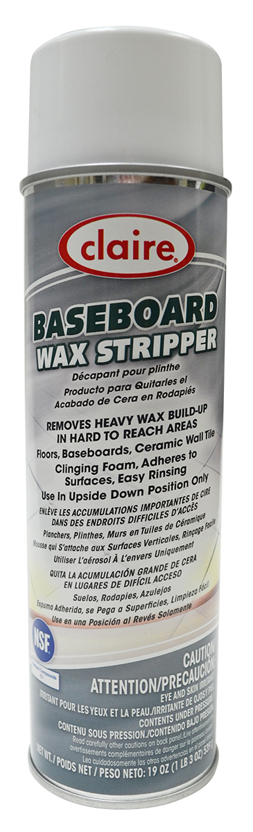 BASEBOARD WAX STRIPPER, 539 G