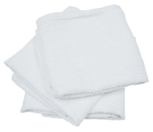 26 OZ WHITE TERRY TOWEL ALL PURPOSE 16"  X 19"